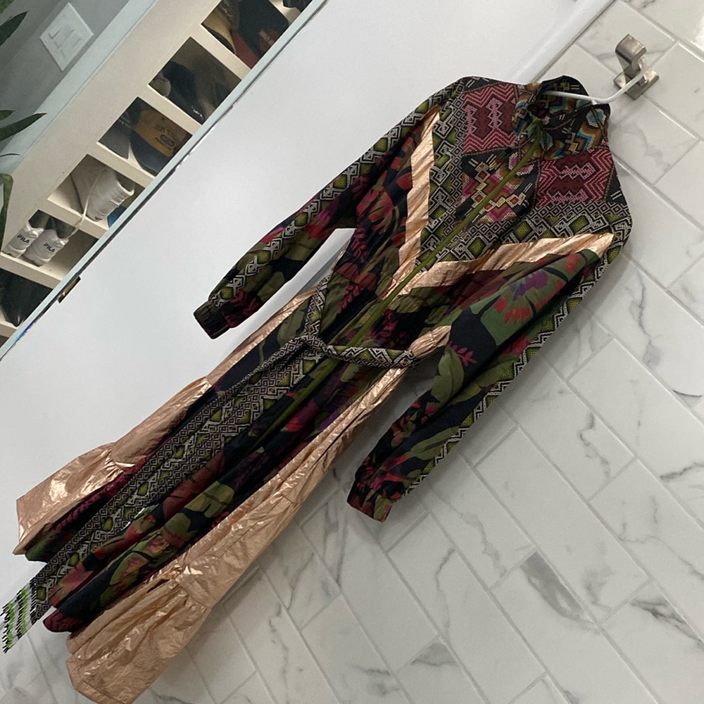 NWT - rare find- farm rio rain coat